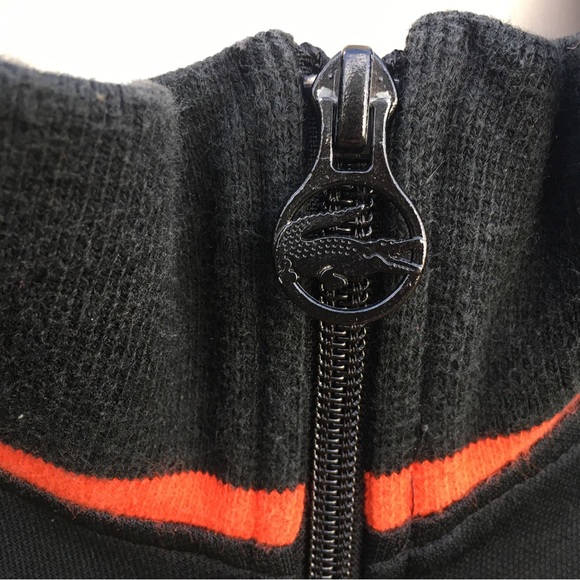 Lacoste Sport Mens Track Full ZIP Jacket Sz 7 - Picture 5 of 10